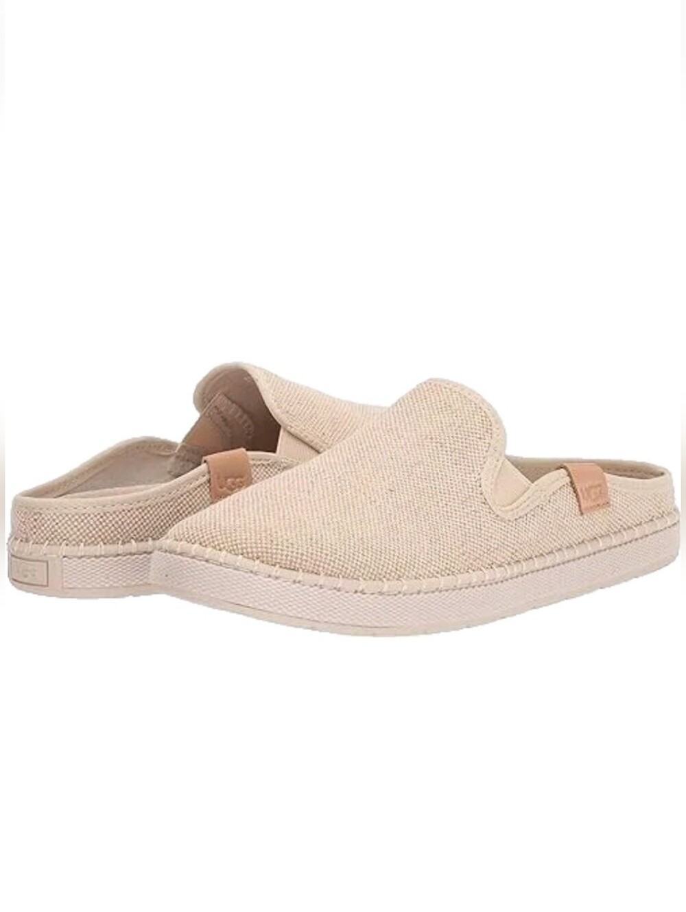 UGG® Delu Flat Espadrille Slides Fashion Sneakers / Comfort Loafers - US Size 9